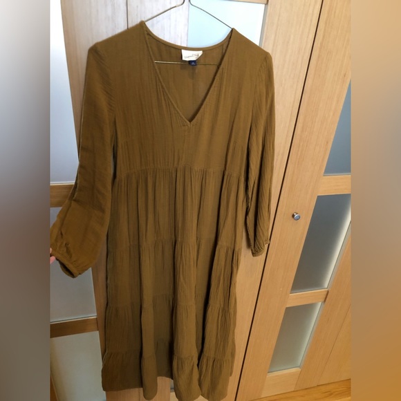 Universal Thread Dresses & Skirts - $16 ONE DAY SALE! -- Universal Thread Stunning Brown Tiered Maxi Dress, SZ M